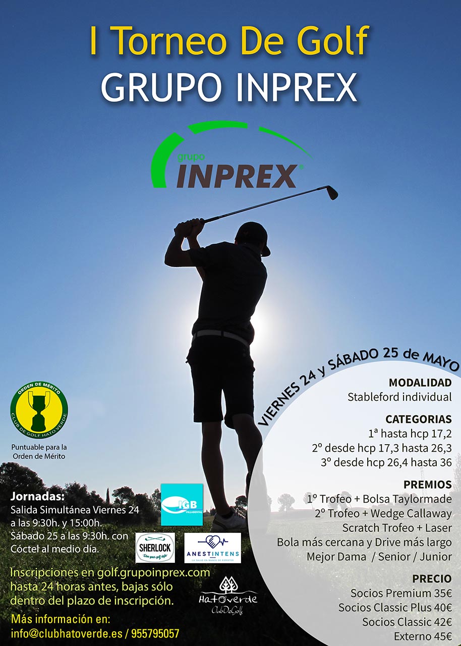 I Torneo de golf Grupo Inprex