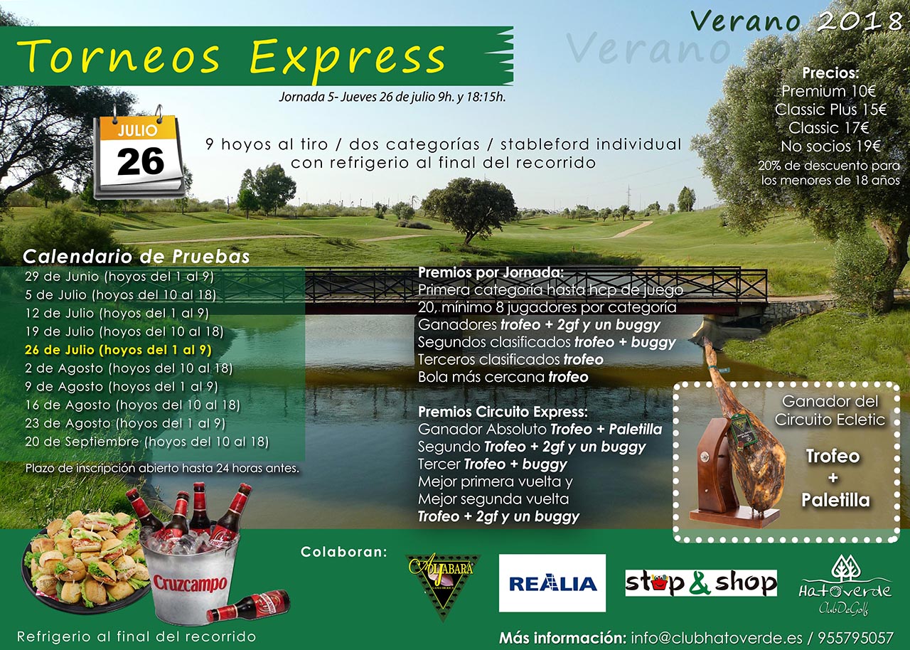 Torneos Express 26 Julio