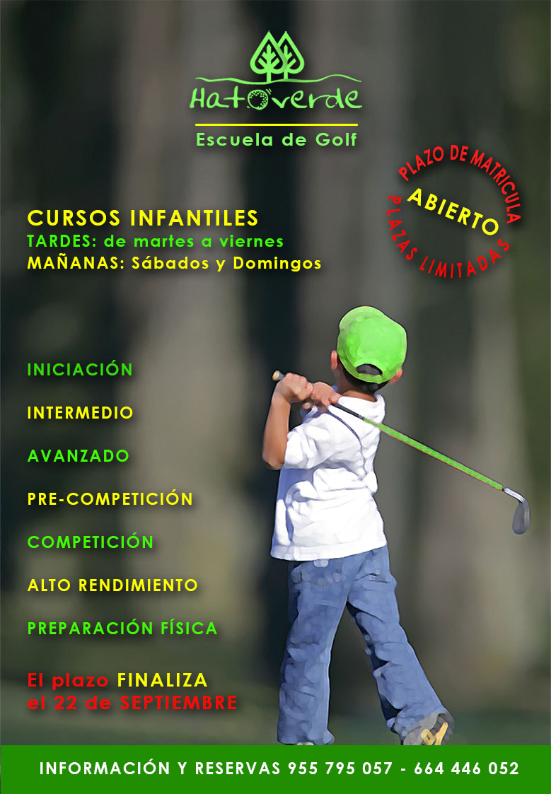 Comienza la Nueva Temporada de Nuestra Escuela Infantil de Golf!