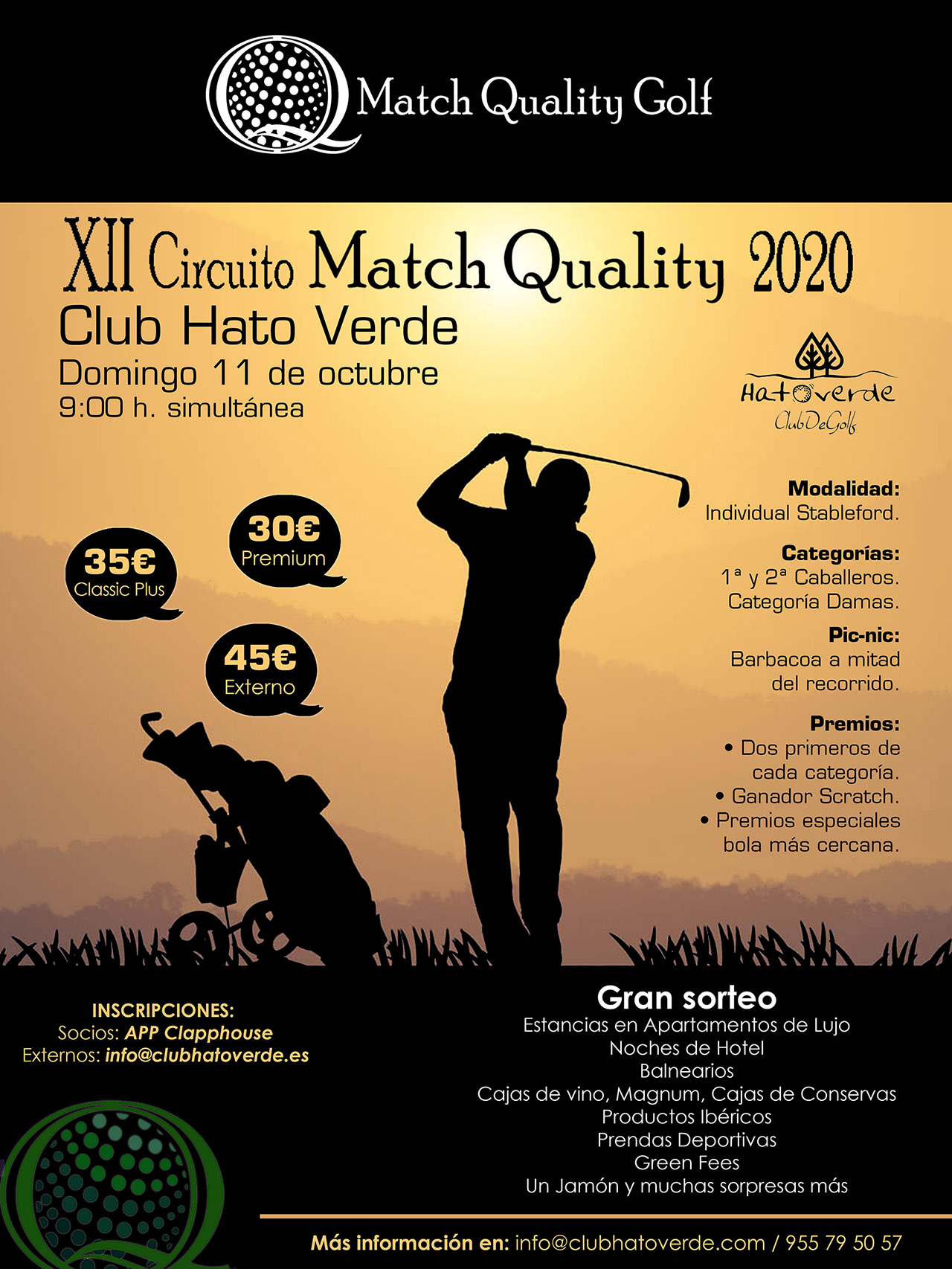 XII CIRCUITO MATCH QUALITY en Hato Verde