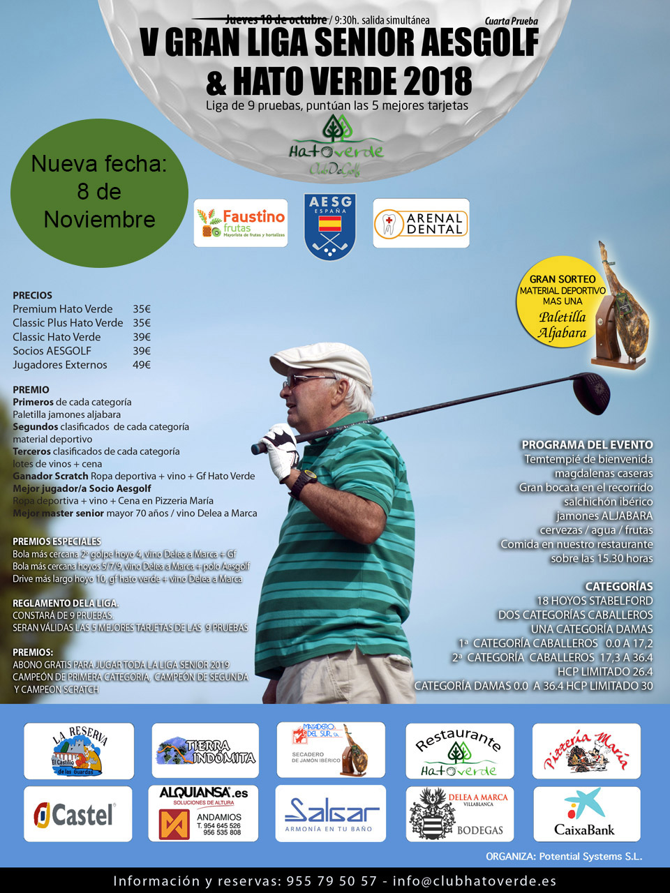 V GRAN LIGA SENIOR AESGOLF & HATO VERDE