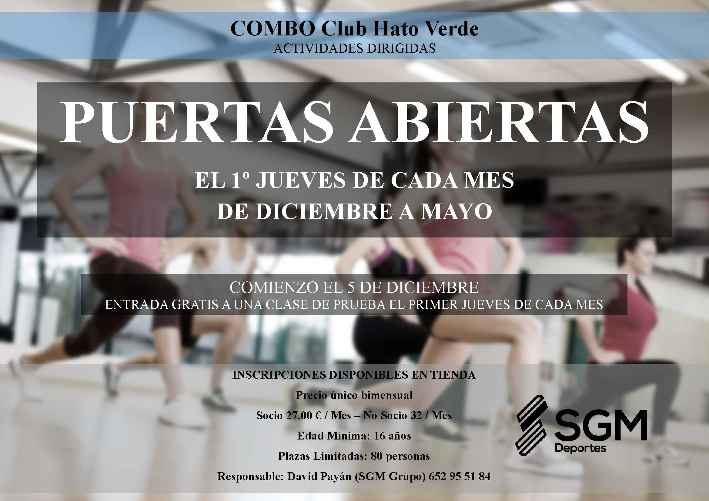 Jornada de puertas abiertas en gimnasio Hato Verde
