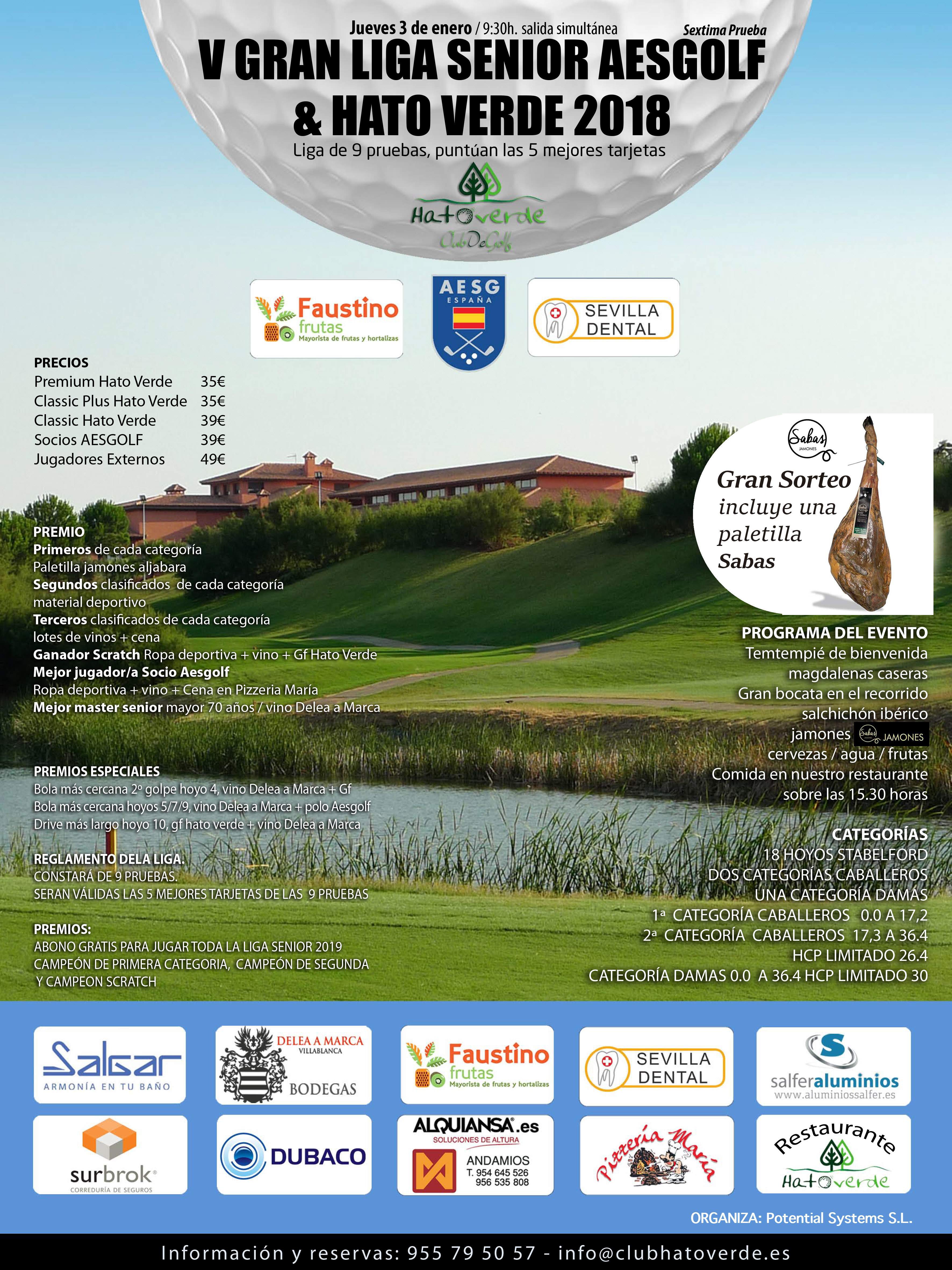 LIGA SENIOR HATO VERDE AESGOLF