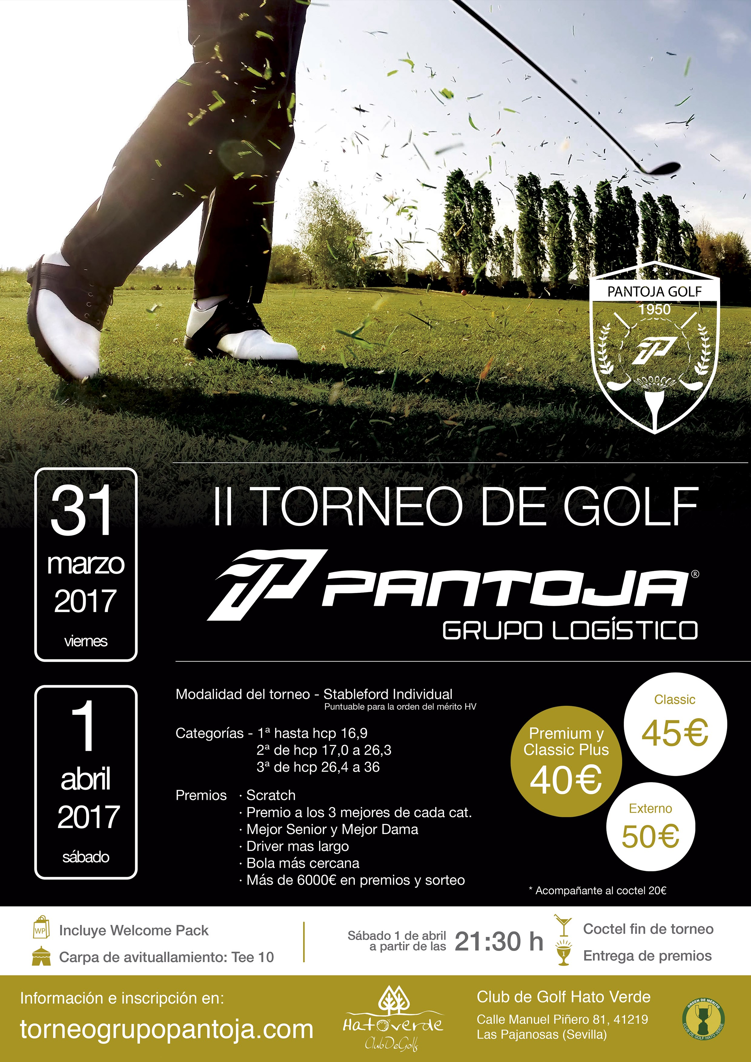 II TORNEO DE GOLF PANTOJA GRUPO LOGISTICO