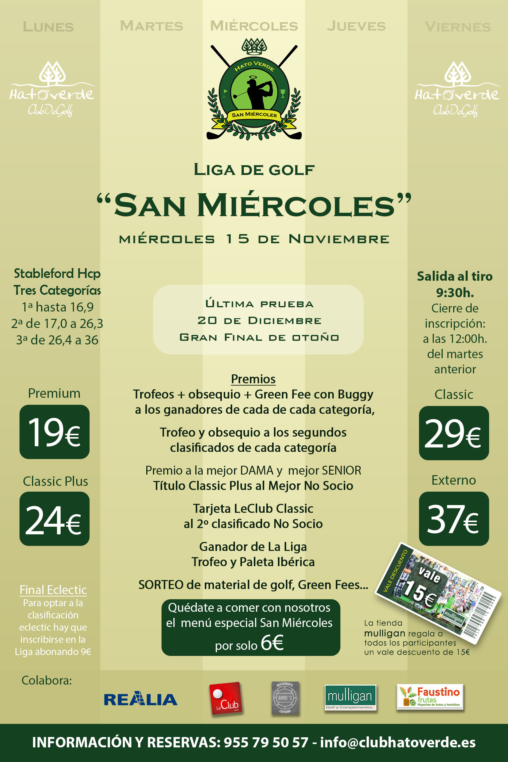 TORNEO SAN MIERCOLES (3ª jornada)